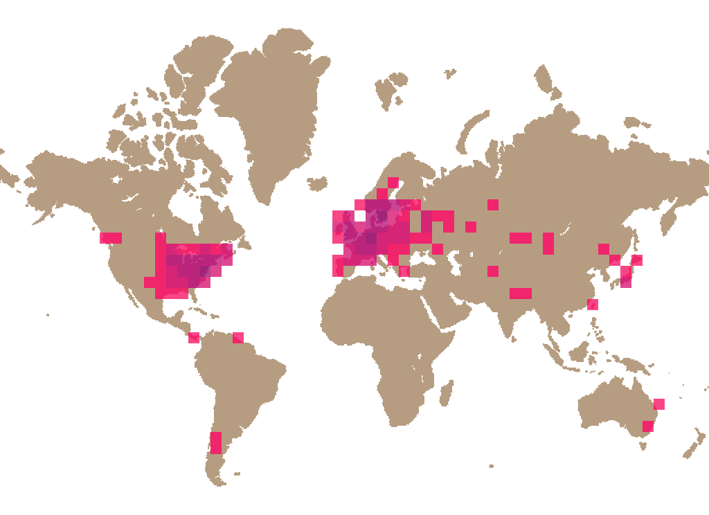 Hen of the woods (Grifola frondosa) distribution info