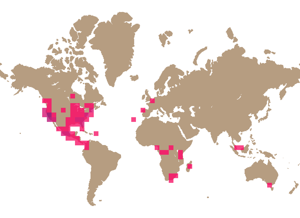 Cramp balls (Annulohypoxylon thouarsianum) distribution info