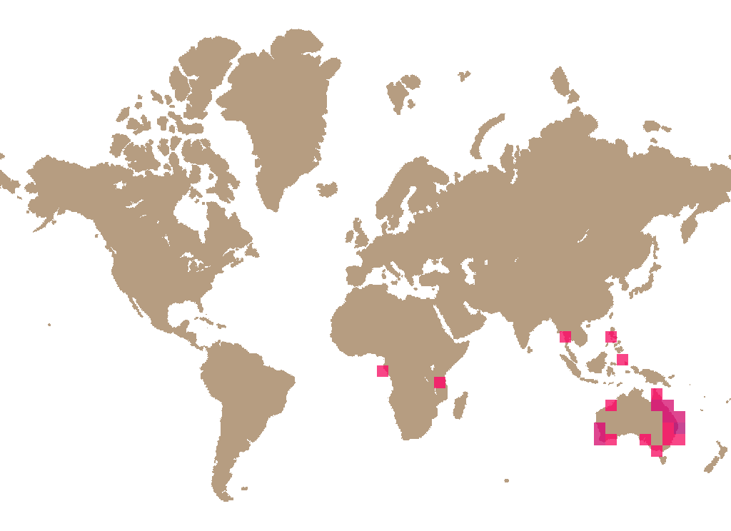 Craypot stinkhorn (Colus pusillus) distribution info