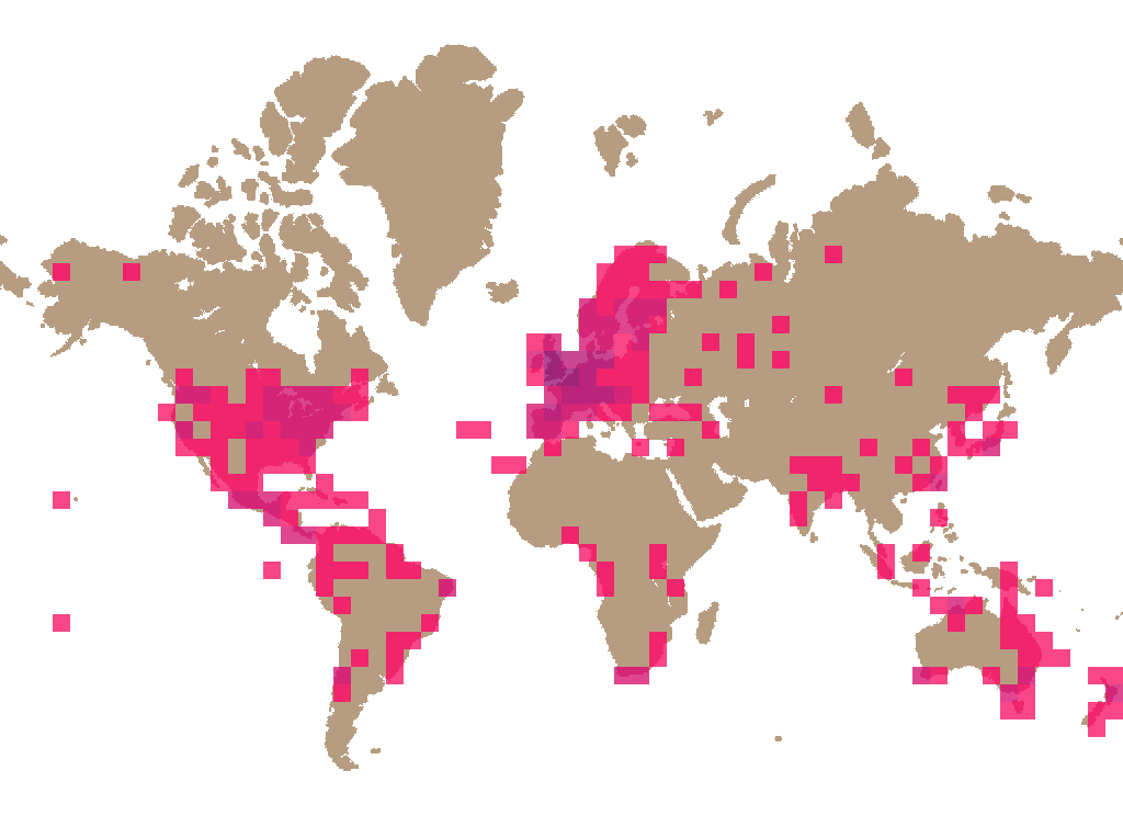 Cramp balls (Daldinia concentrica) distribution info