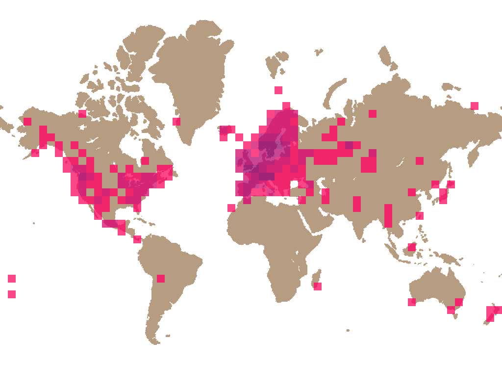 White fibercap (Inocybe geophylla) distribution info