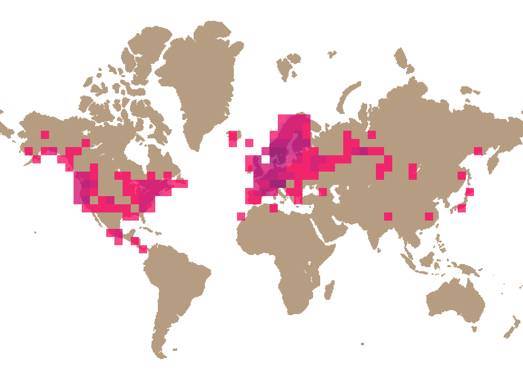 Conifer tuft (Hypholoma capnoides) distribution info