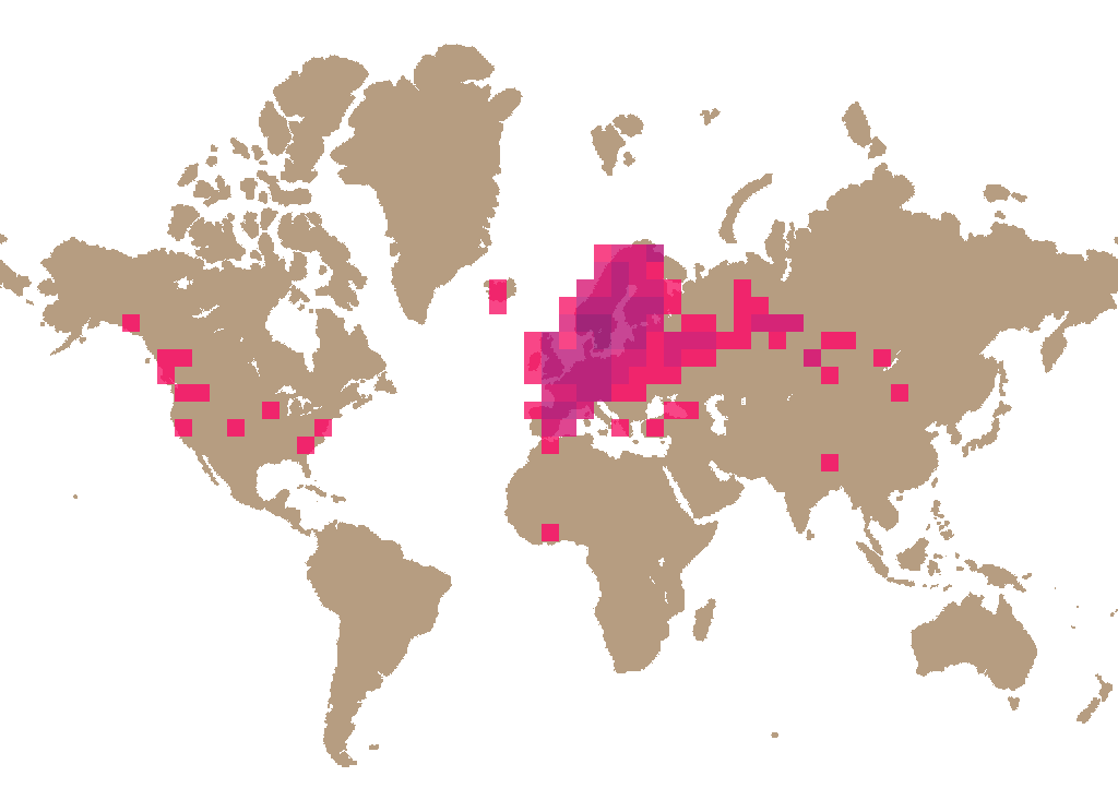 Velvet bolete (Suillus variegatus) distribution info