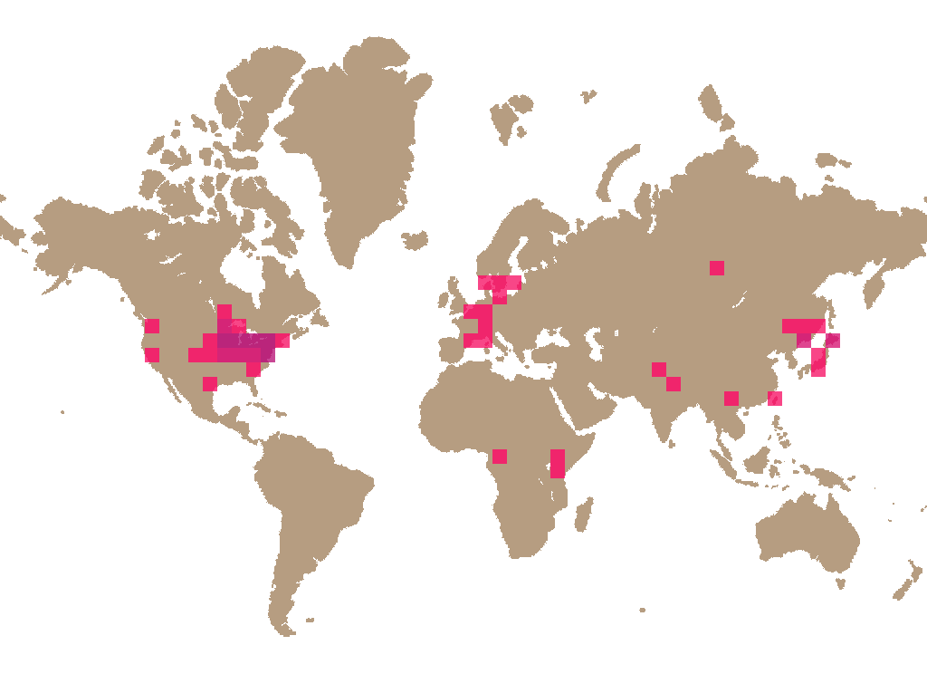 Golden oyster mushroom (Pleurotus citrinopileatus) distribution info